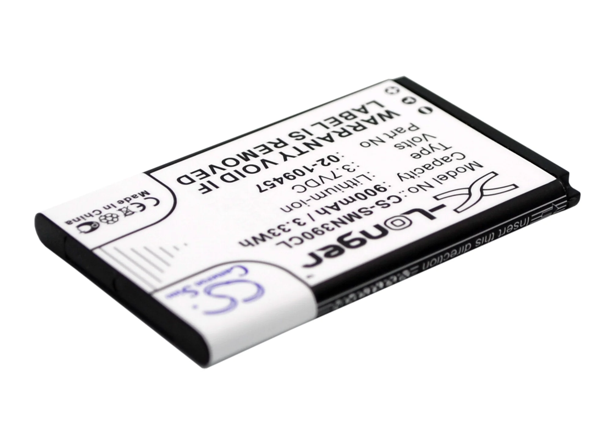 CS-SMN390CL : Battery for Swisstone BBM 320, BBM 320C, BBM 620 - Replaces Snom 00001595, 02-109457, 60020438 - Image 3
