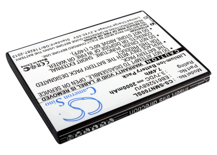 CS-SMN700SL : Battery for Telstra Galaxy Note, GT-N7000B Next G - Replaces Samsung GH43-03640B - Image 2
