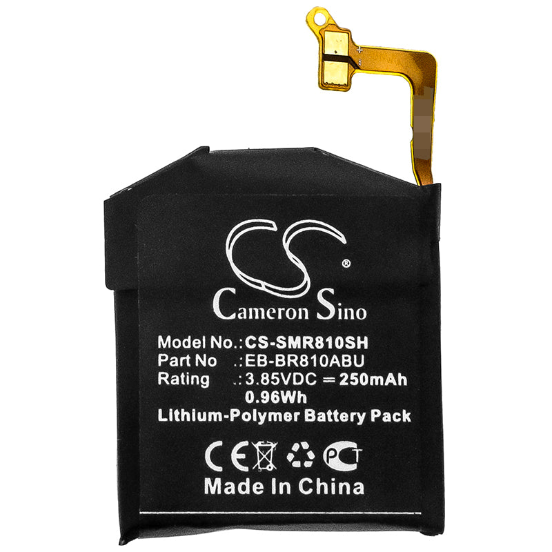 CS-SMR810SH : Battery for Samsung Galaxy Watch 42mm, SM-R810, SM-R815 - Replaces Samsung EB-BR810ABU, GH43-04857A, EB-BR170ABU and others - Image 3