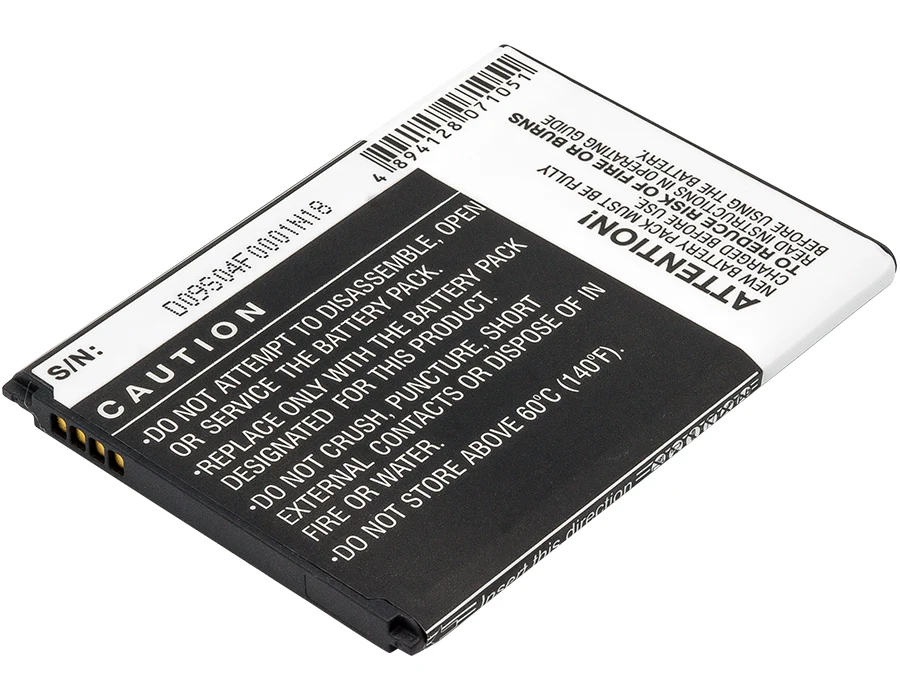 CS-SMT699XL : Battery for T-Mobile Galaxy Stratosphere II 4G, Galaxy Stratosphere II, Galaxy Stratosphere 2 - Replaces Samsung EB-L1K6ILA, EB-L1K6ILZ, EB-L1K6ILABXAR - Image 3