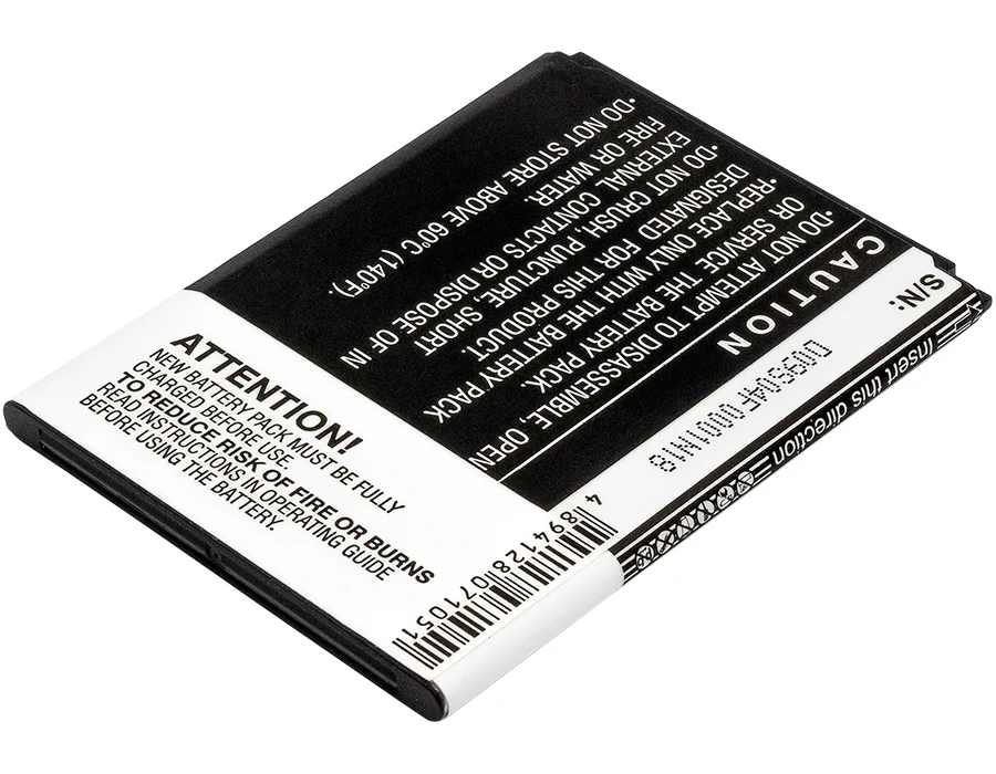 CS-SMT699XL : Battery for T-Mobile Galaxy Stratosphere II 4G, Galaxy Stratosphere II, Galaxy Stratosphere 2 - Replaces Samsung EB-L1K6ILA, EB-L1K6ILZ, EB-L1K6ILABXAR - Image 4