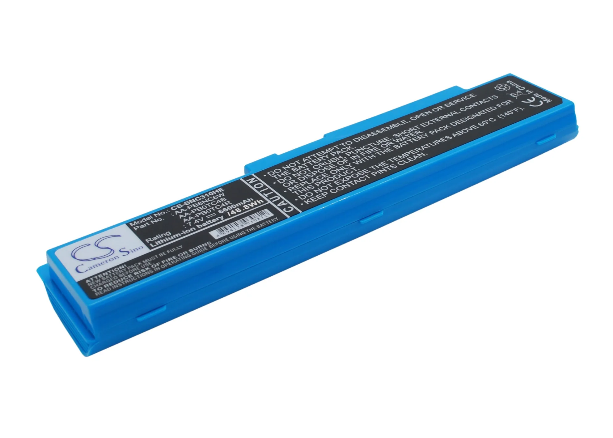 CS-SNC310HE : Battery for Samsung NP-N310, NP-N310-KA03, NP-N310-KA04 and others - Replaces Samsung AA-PB0TC4B, AA-PB8NC6W, AA-PB0TC4R and others - Image 2