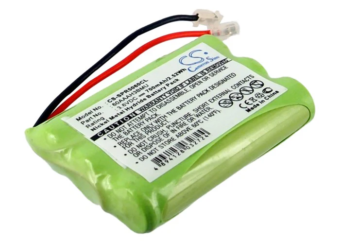 CS-SPR5060CL : Battery for Thomson T7400, T7500, T7800 - Replaces Thomson 60AAAH3BMU