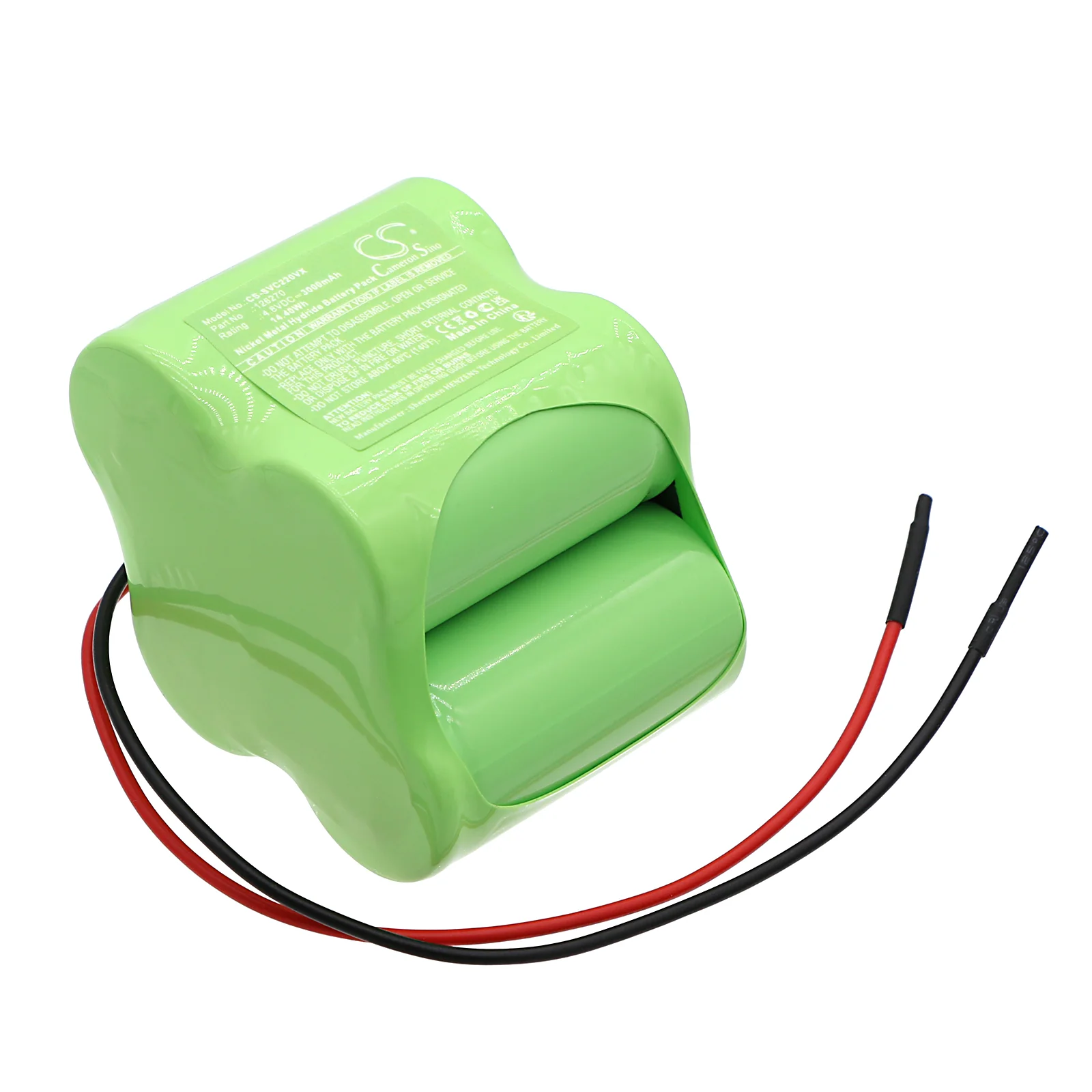 CS-SVC220VX : Battery for Sencor SVC-220, SVC-220SL, SVC-220BL - Replaces Sencor 126270