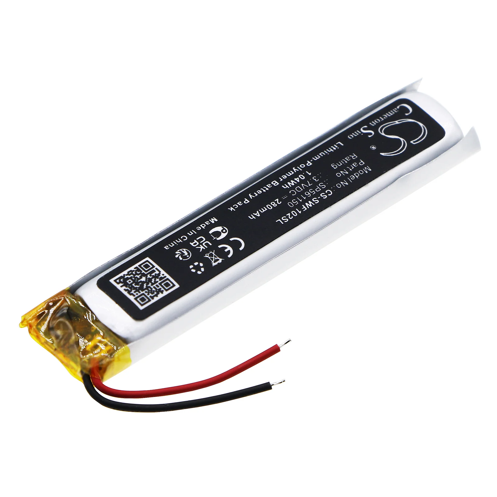 CS-SWF102SL : Battery for Sony WF-1000XM2 - Replaces Sony SP561150 - Image 2