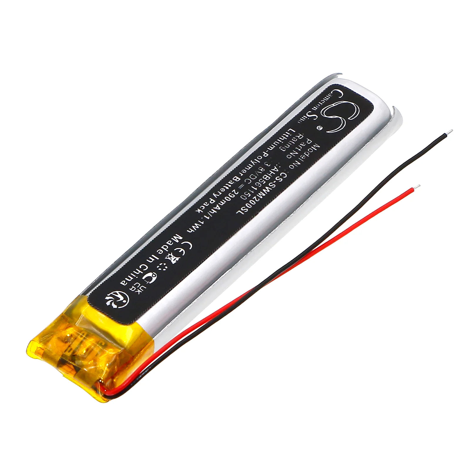 CS-SWM200SL : Battery for Sony WI-1000XM2 - Replaces Sony AHB561150 - Image 4