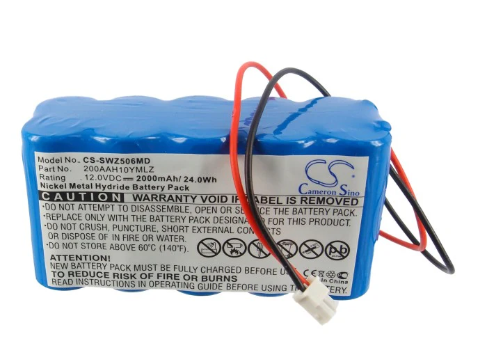CS-SWZ506MD : Battery for Smiths WZ50F6, WZ-50F6, WZS-50F6 and others - Replaces Smiths 200AAH10YMLZ, WZF-50F2, Z-50C6 and others - Image 6