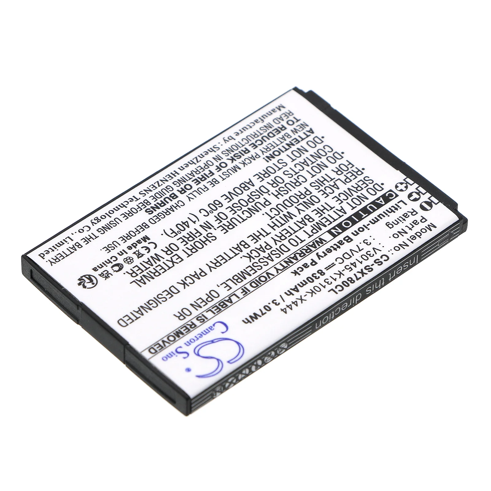 CS-SX780CL : Battery for OpenStage SL4, SL5, SL6 - Replaces Siemens V30145-K1310K-X444, V30145-K1310-X445, S30852-D2152-X1 and others - Image 2