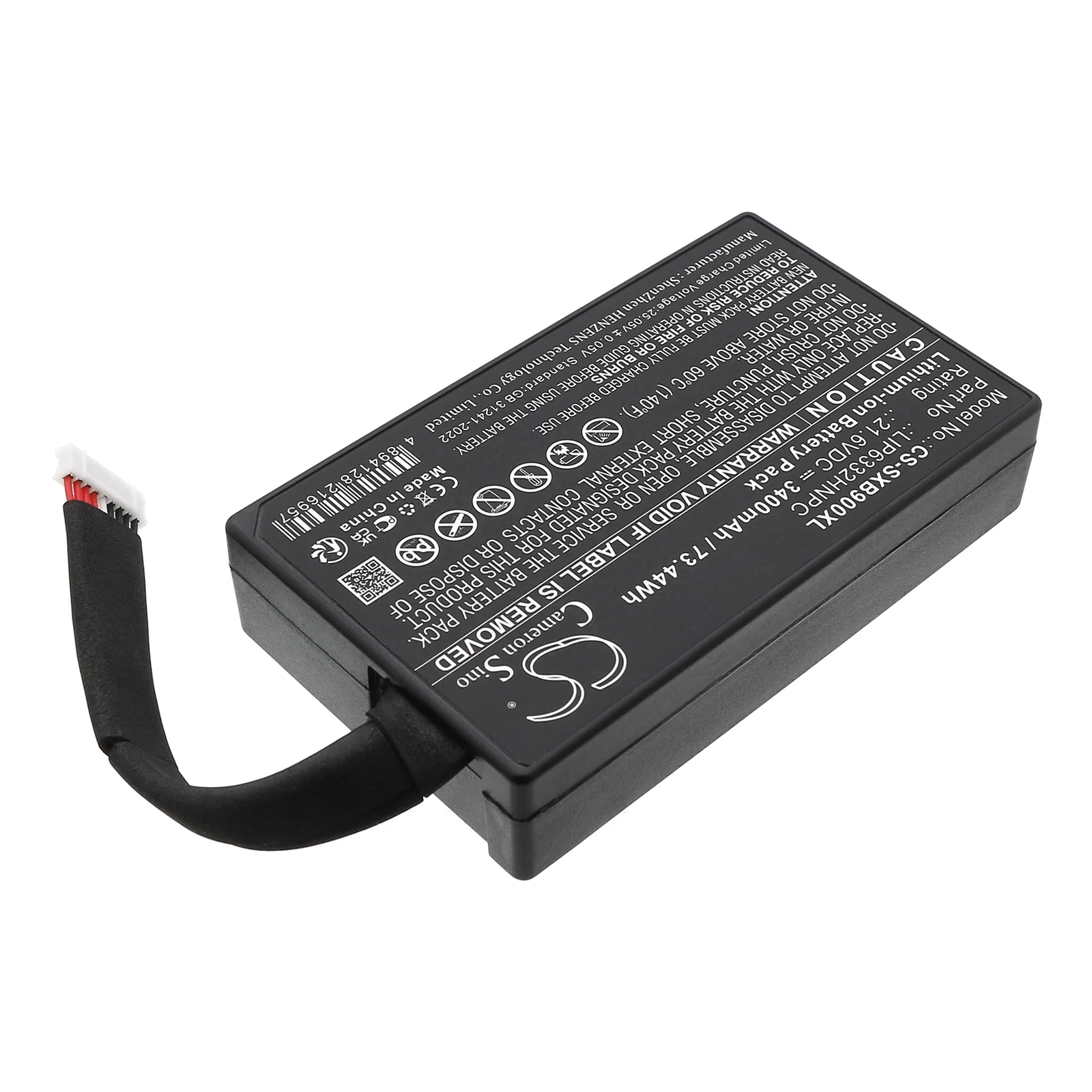 CS-SXB900XL : Battery for Sony GTK-XB90 - Replaces Sony 1-853-679-11, LIP6332HNPC - Image 5