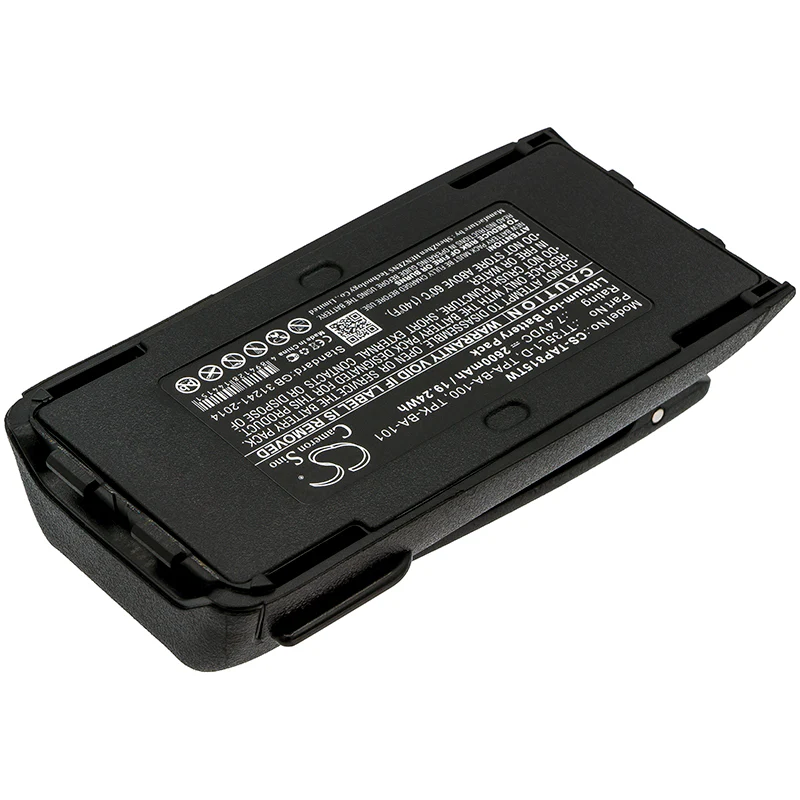 CS-TAP815TW : Battery for Radon 302, 353, 354 and others - Replaces Tait TT35L1-D, TPA-BA-100, TPK-BA-101 and others - Image 2