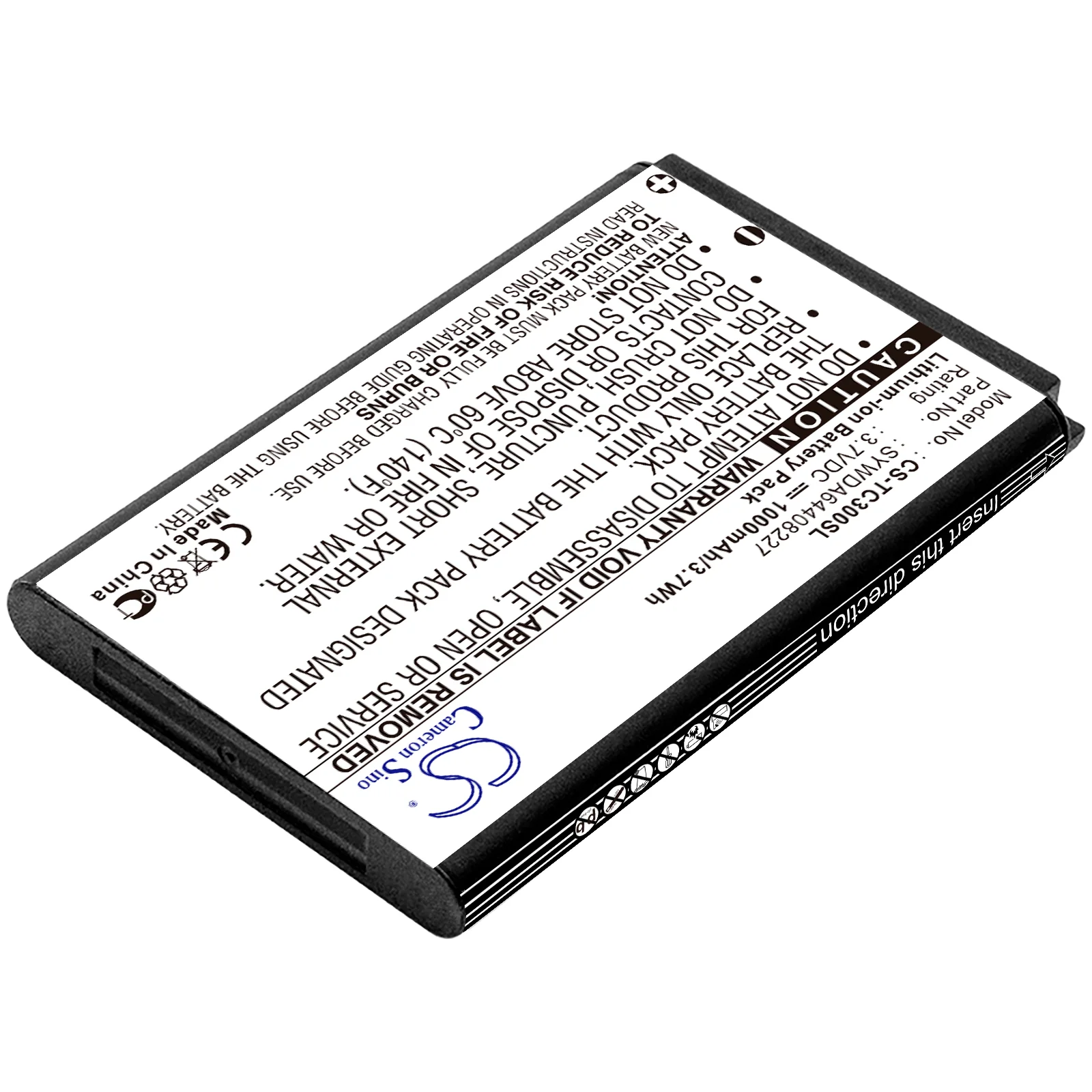 CS-TC300SL : Battery for Arcor Pirelli Twintel DP-L10 - Replaces T-Com SYWDA64408227 - Image 2