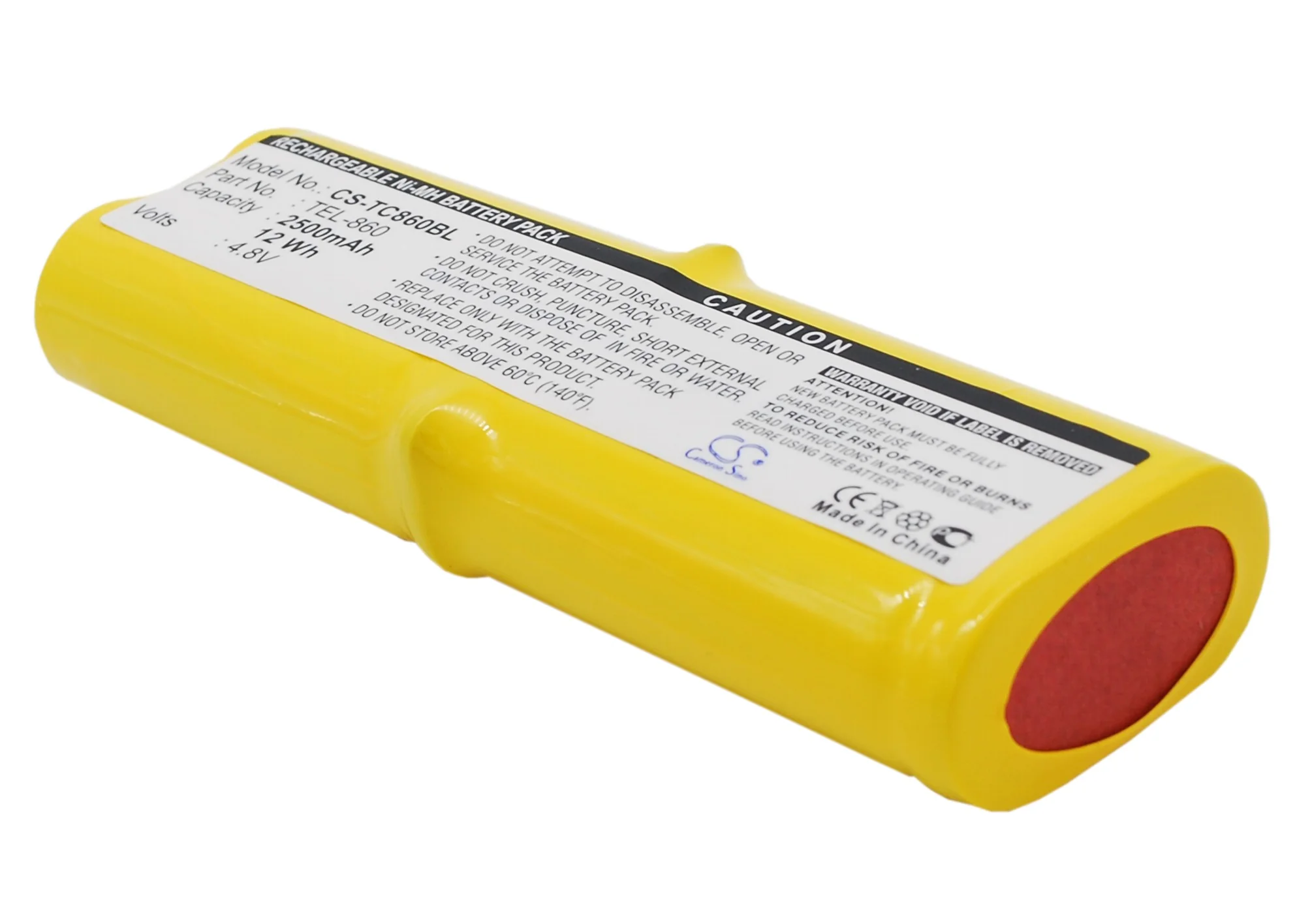 CS-TC860BL : Battery for Telxon PTC860, PTC860DS, PTC860-II and others - Replaces Telxon TEL-860, 14861-000 - Image 2