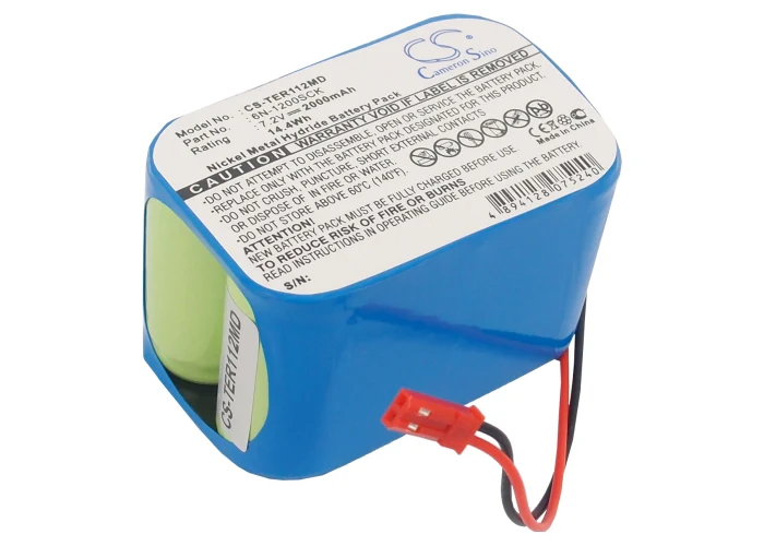 CS-TER112MD : Battery for Terumo TE-112 - Replaces Terumo 6N-1200SCK