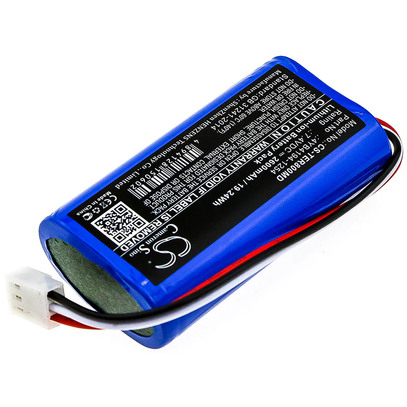 CS-TER800MD : Battery for Terumo TE-SS800 Infusion Pump, TE-SS700, TE-LF600 and others - Replaces Terumo 4YB4194-1254 - Image 2