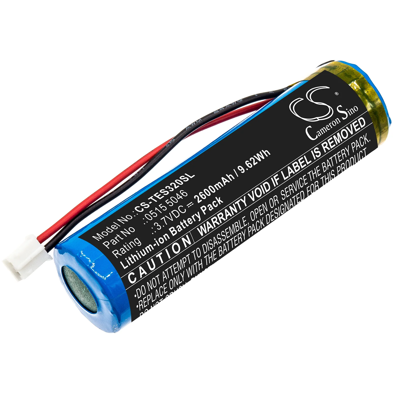 CS-TES320SL : Battery for Testo 320 Combustion Analyzer - Replaces Testo 0515 5046 - Image 4