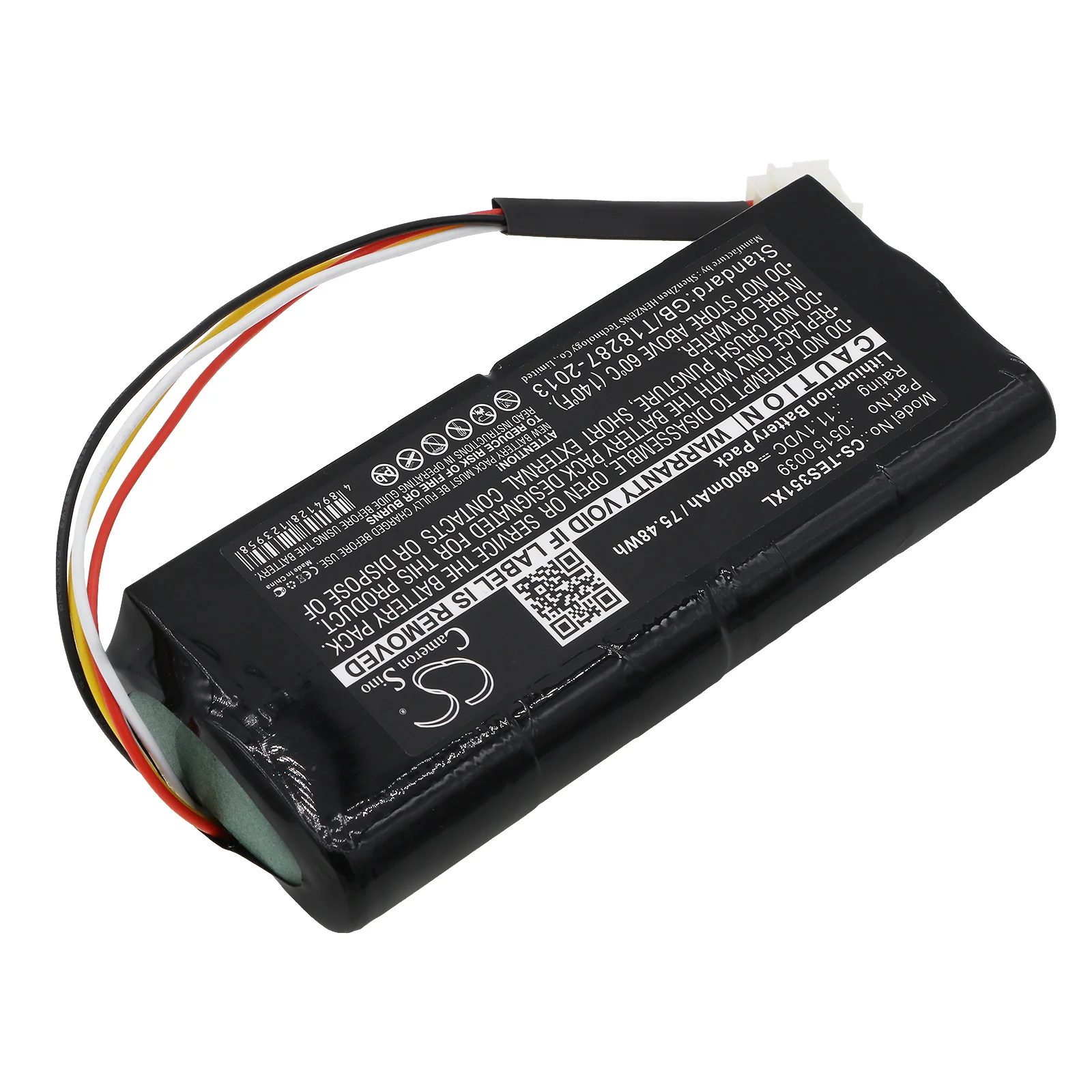 CS-TES351XL : Battery for Testo 350K Analyzer, 350 GAS Analyzer - Replaces Testo 0515 0039 - Image 2