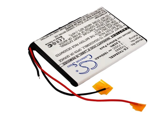 CS-TH2840SL : Battery for Thomson PDP2840 MP3 Player - Replaces Thomson PMPTH2840 - Image 2