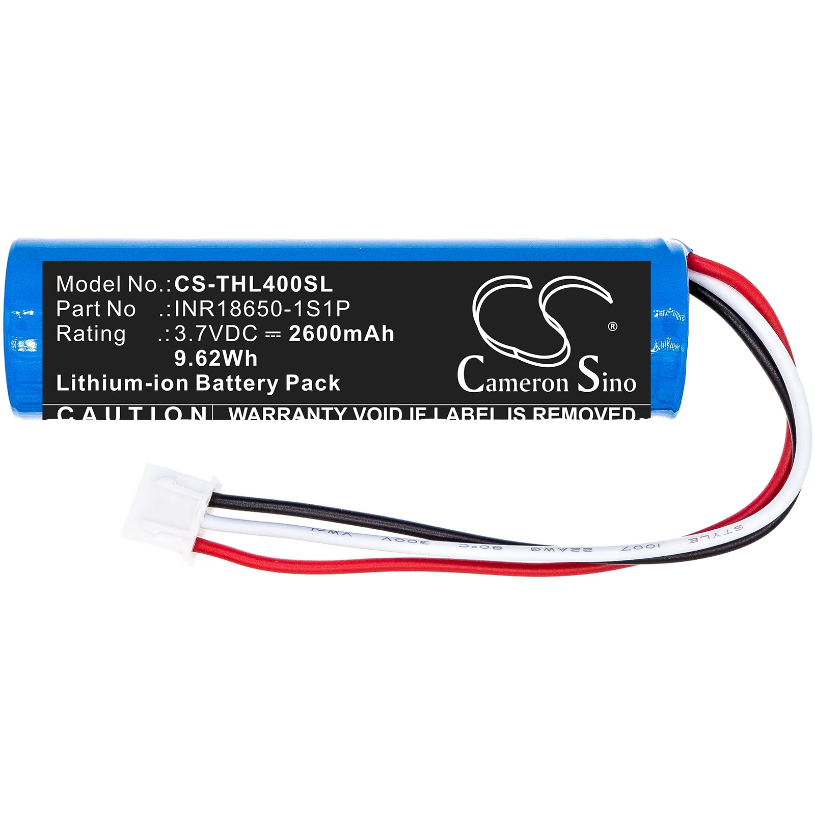 CS-THL400SL : Battery for Theradome LH40, LH80, LH80 Pro - Replaces Theradome INR18650-1S1P - Image 3