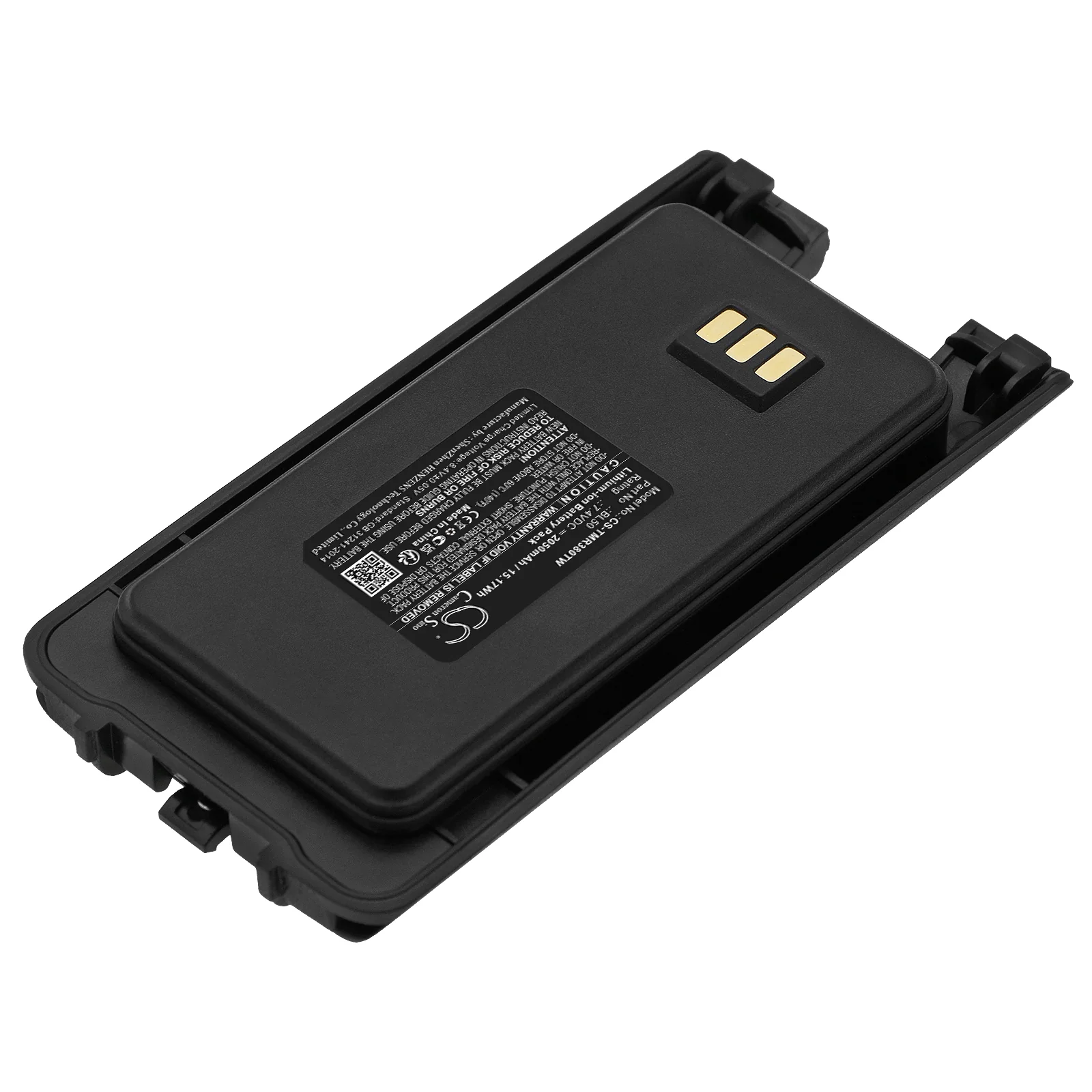 CS-TMR380TW : Battery for Smartcom SC-280, SC-380 - Replaces Retevis BL50 - Image 2