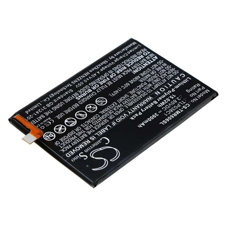 CS-TMR606SL : Battery for T-Mobile Revvl 2 Plus, 6062Z - Replaces T-Mobile TLP038C1 - Image 2
