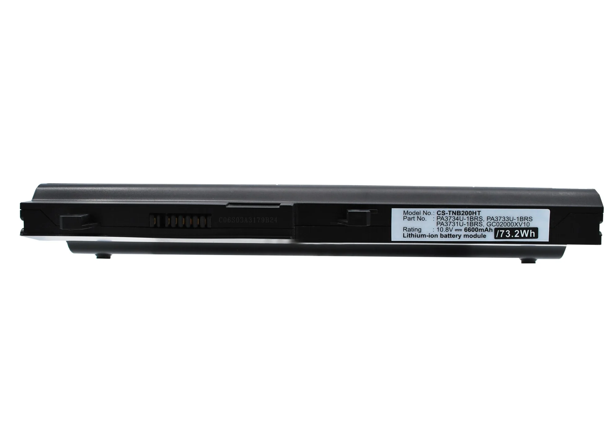 CS-TNB200HT : Battery for Toshiba Satellite NB200, Satellite NB201, Satellite NB205 and others - Replaces Toshiba PA3731U-1BRS, GC02000XV10, PLL25C-00600C and others - Image 2