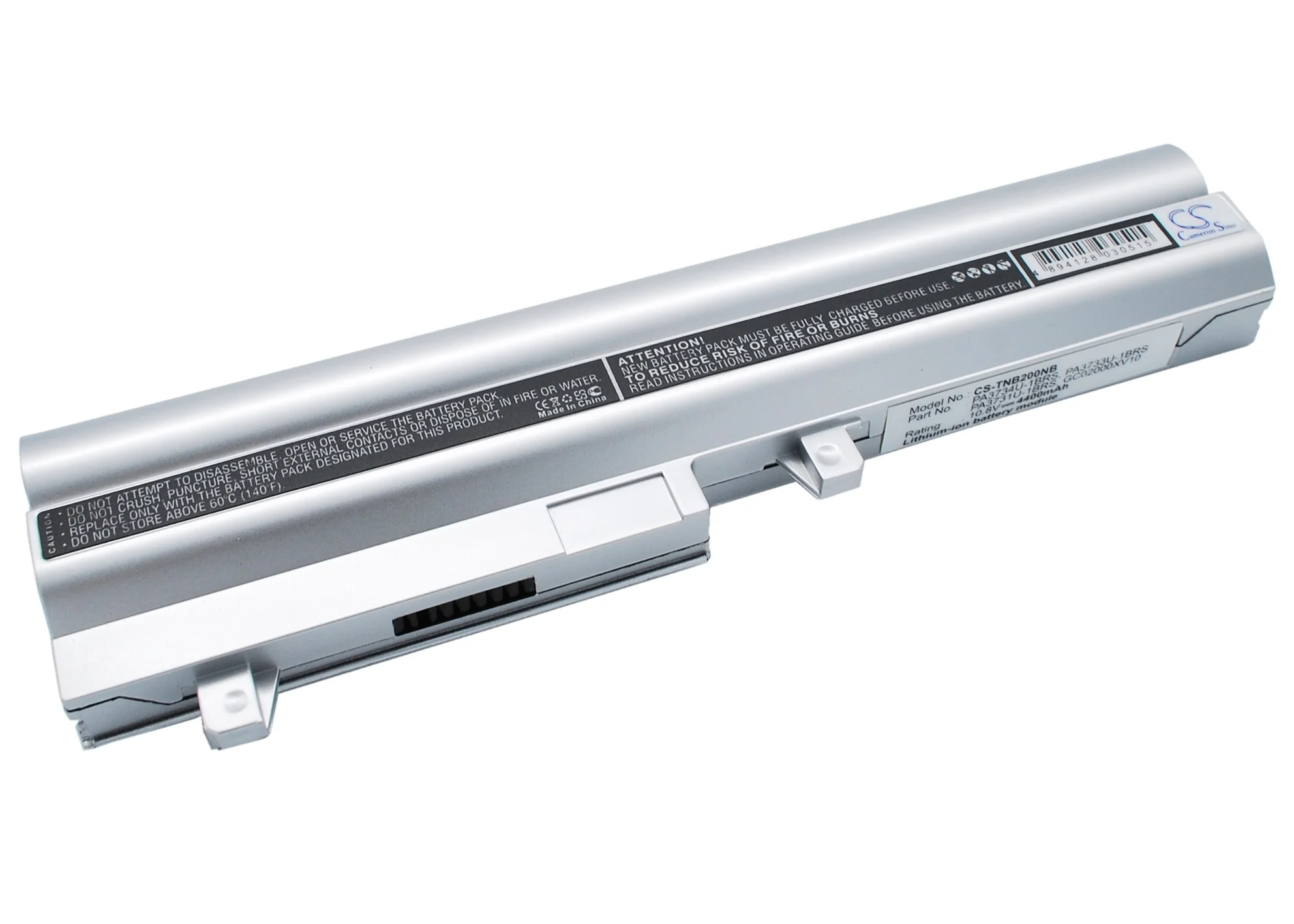 CS-TNB200NB : Battery for Toshiba Satellite NB200, Satellite NB201, Satellite NB205 and others - Replaces Toshiba PA3731U-1BRS, GC02000XV10, PLL25C-00600C and others - Image 2