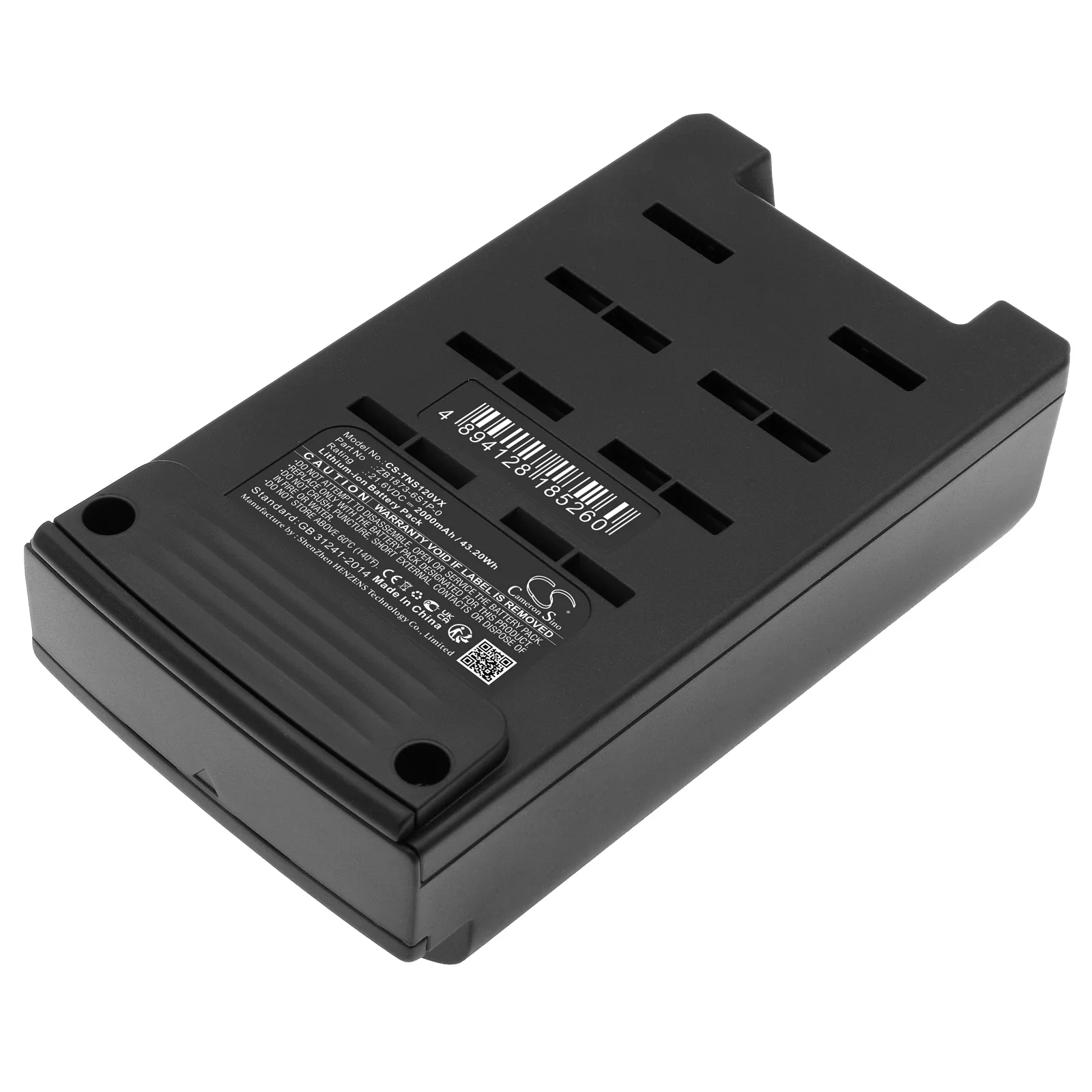 CS-TNS120VX : Battery for Tineco Pure One S12, Pure One S12 Pro, S1 and others - Replaces Tineco ZB1873-6S1P-0, ZB1873-6S1P-03 - Image 3