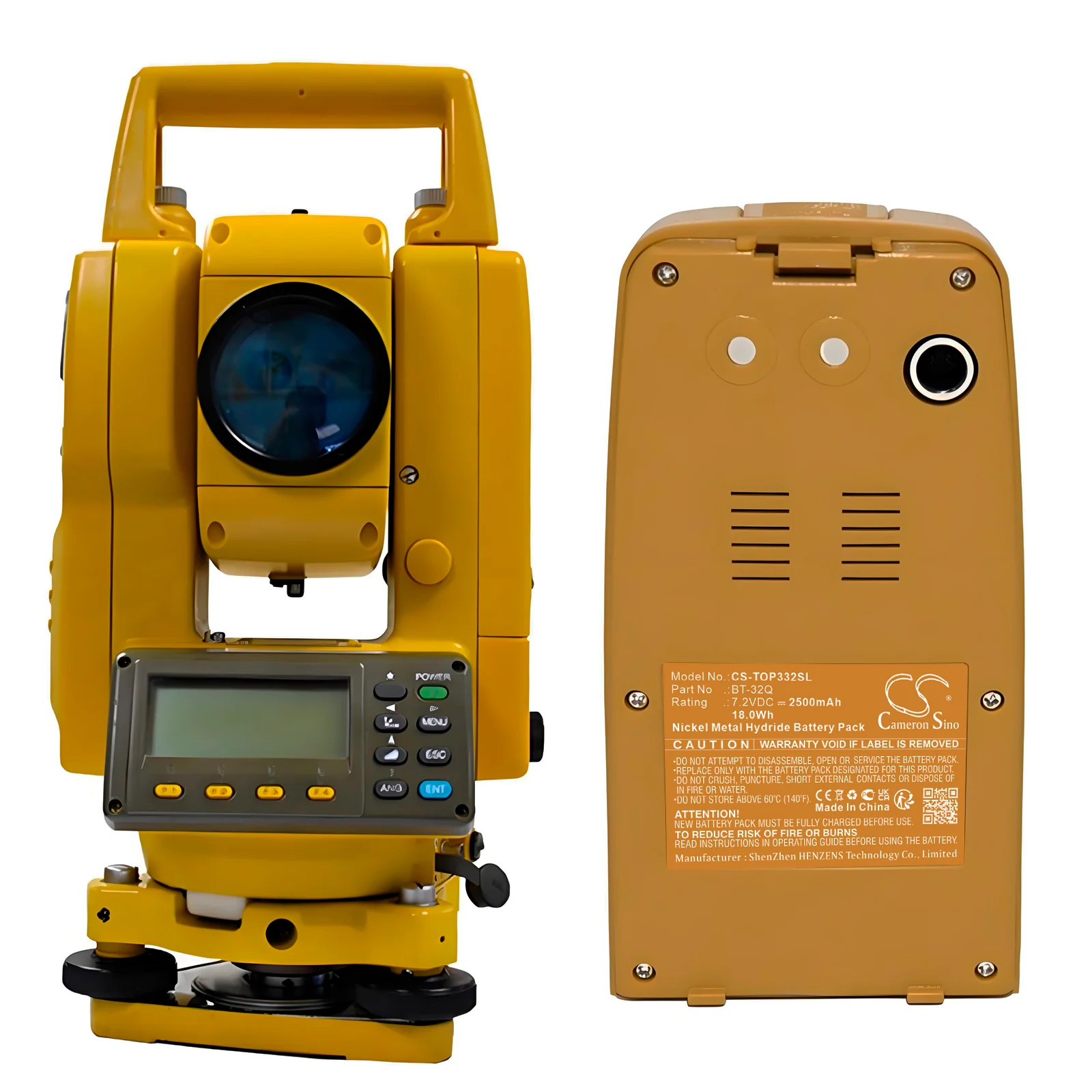 CS-TOP332SL : Battery for Topcon CTS-3000, GPT-1000, GPT-1003 and others - Replaces Topcon BT-32Q