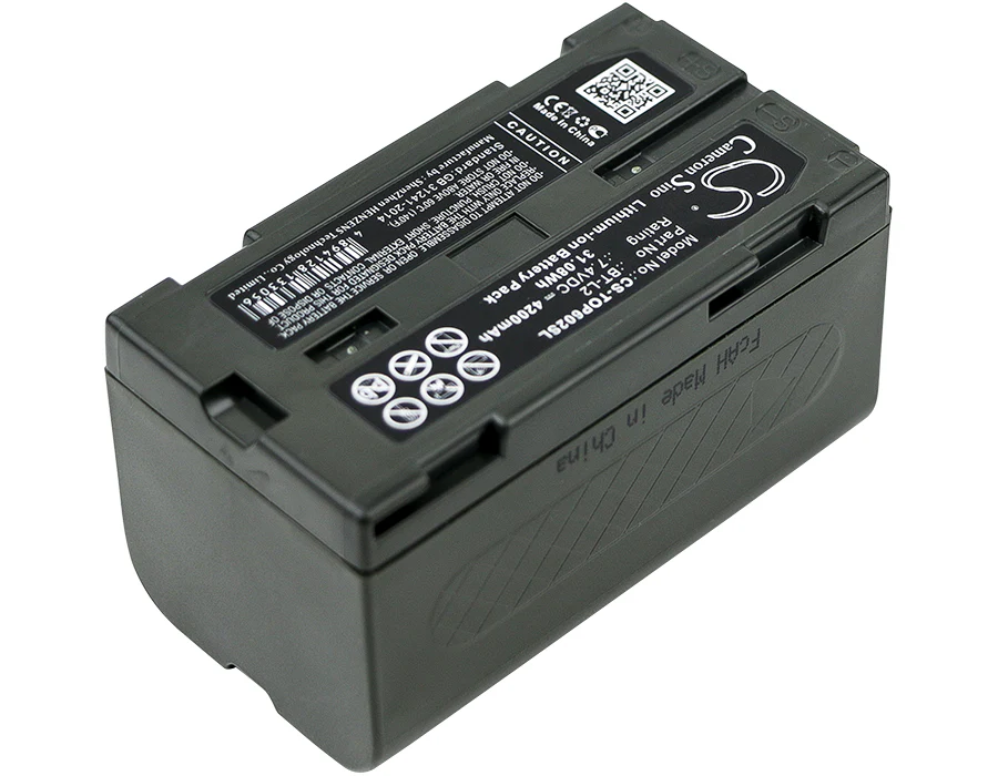 CS-TOP602SL : Battery for Topcon ES Total Station, ES-600G, ES-602 and others - Replaces Topcon BT-L2 - Image 2