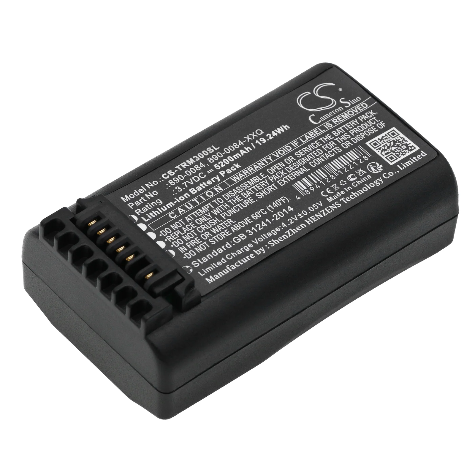 CS-TRM300SL : Battery for NiKon Nivo 1C, Nivo 2C, Nivo 2M and others - Replaces NiKon 890-0084, 890-0084-XXQ, 53708-00 and others - Image 5