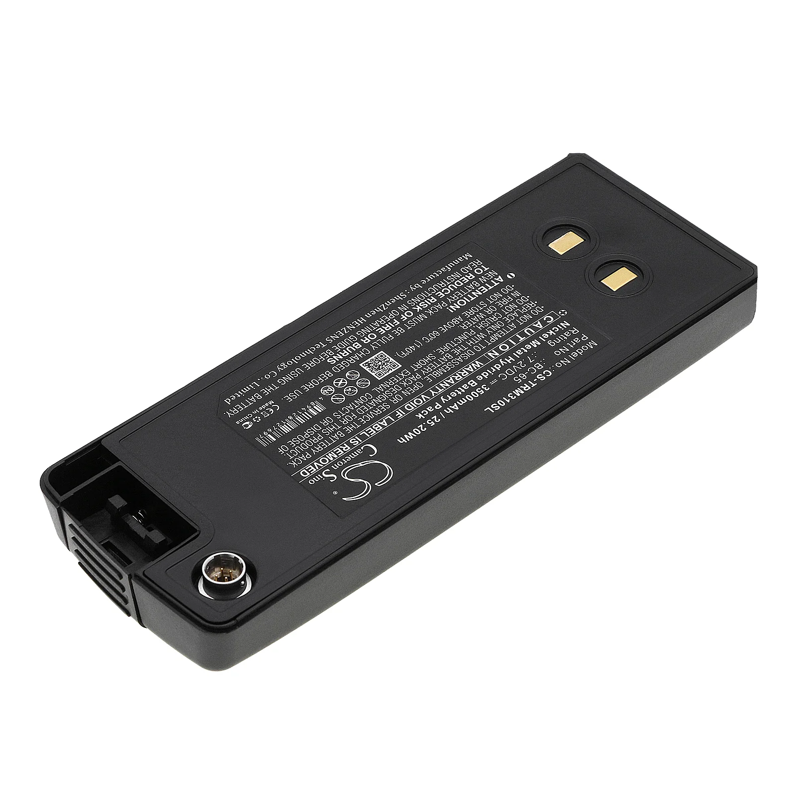 CS-TRM310SL : Battery for Nikon DTM-302, DTM-350, DTM-330 Total Stations and others - Replaces Nikon BC-65 - Image 2