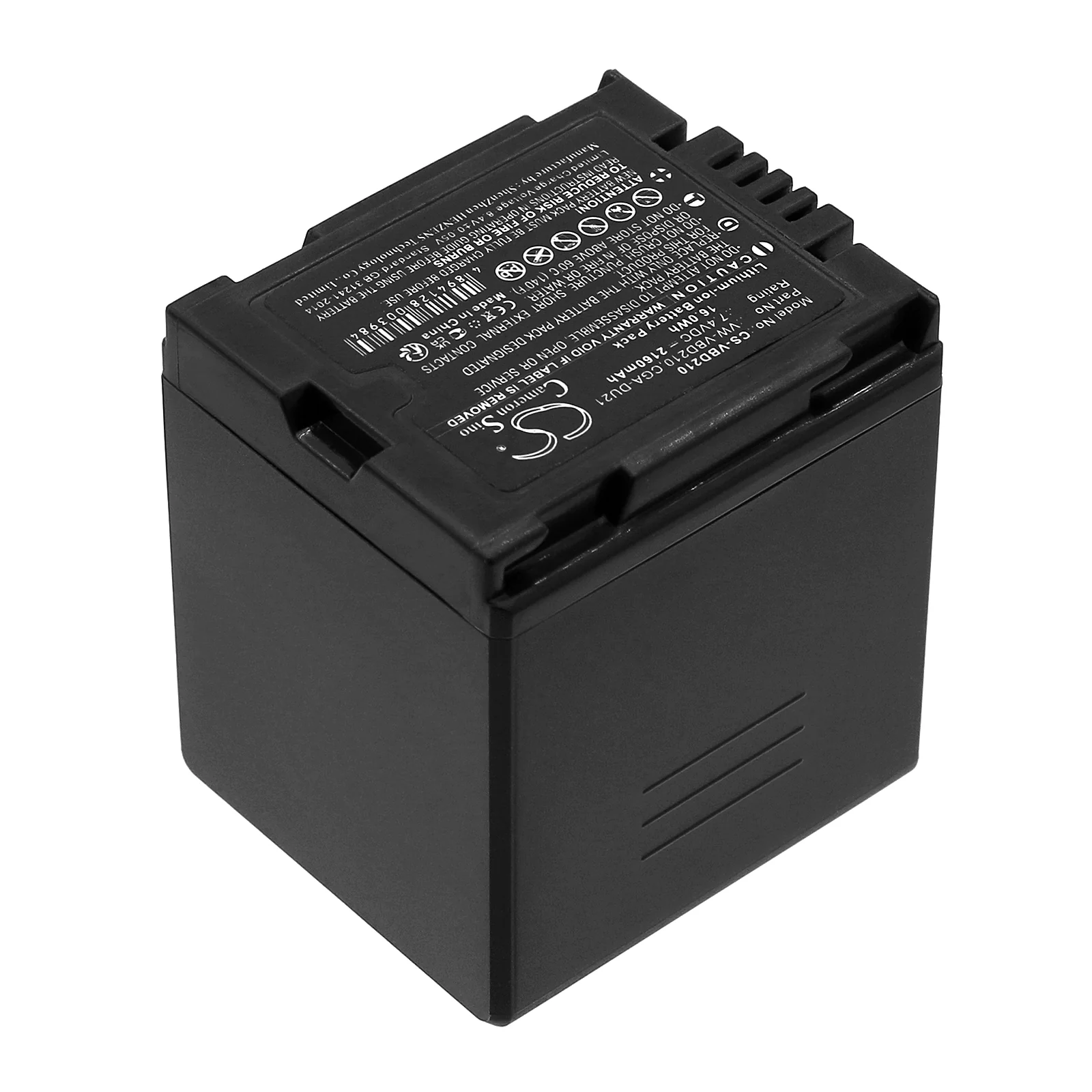 CS-VBD210 : Battery for HITACHI DZ-BD70, DZ-BD7H, DZ-BX37E and others - Replaces HITACHI BZ-BP14S, BZ-BP14SW, DZ-BP14S and others - Image 2