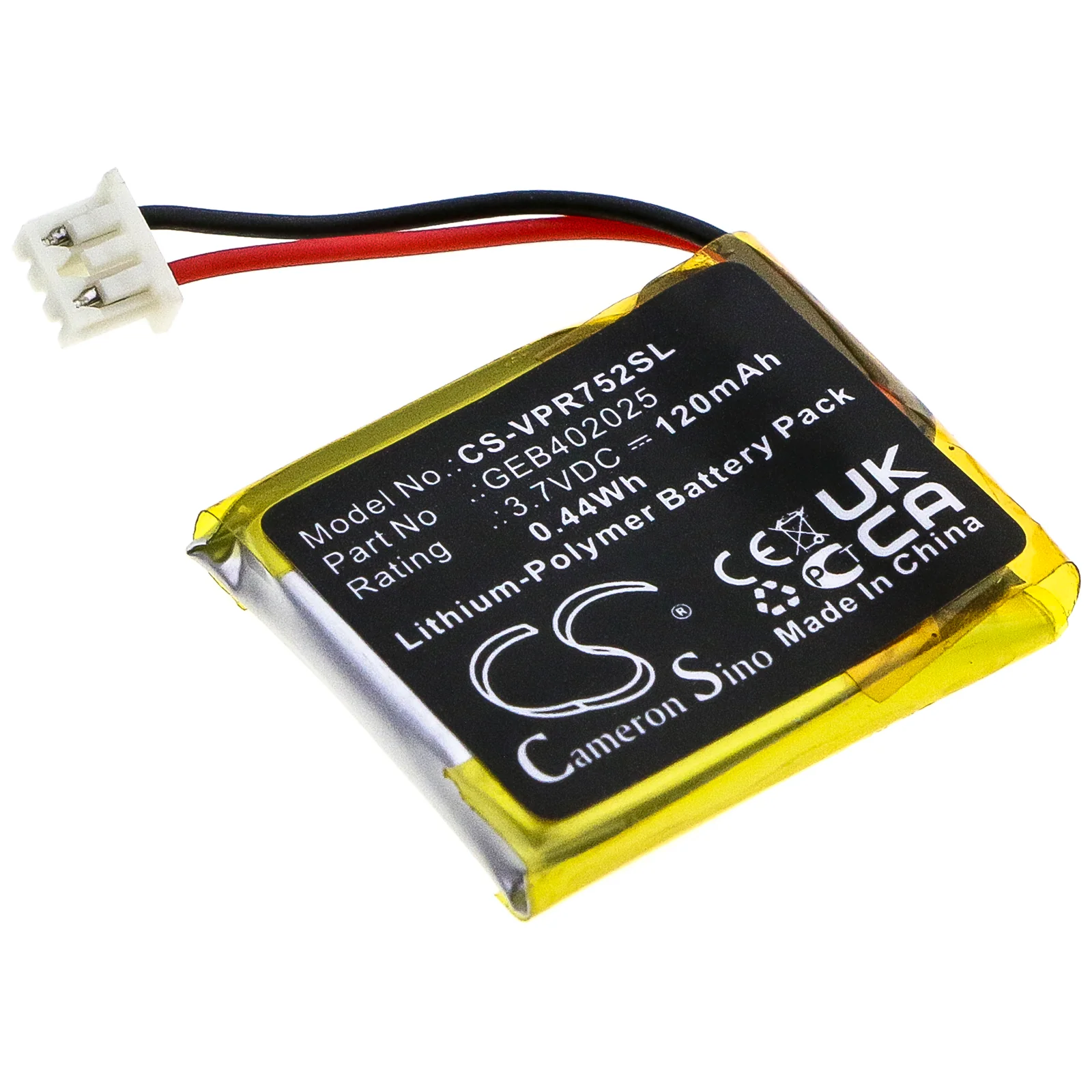CS-VPR752SL : Battery for Astrostart RSS 5225 - Replaces Viper GEB402025