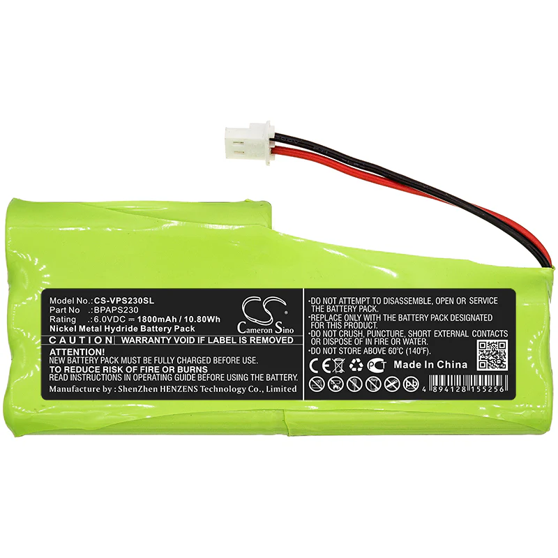 CS-VPS230SL : Battery for Velleman APS230 - Replaces Velleman BPAPS230 - Image 3