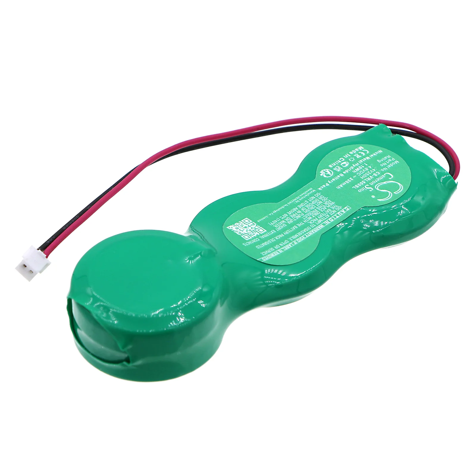 CS-VRL500SL : Battery for VOLVO V50 Siren, S40 Siren, 8696043 and others - Replaces VOLVO 4V250H - Image 2