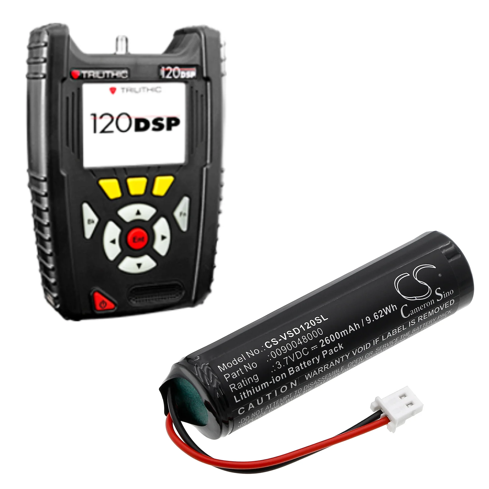 CS-VSD120SL : Battery for Viavi 120 DSP, Seeker, Seeker D and others - Replaces Viavi 0090048000, 6233224-019010-MX - Image 3