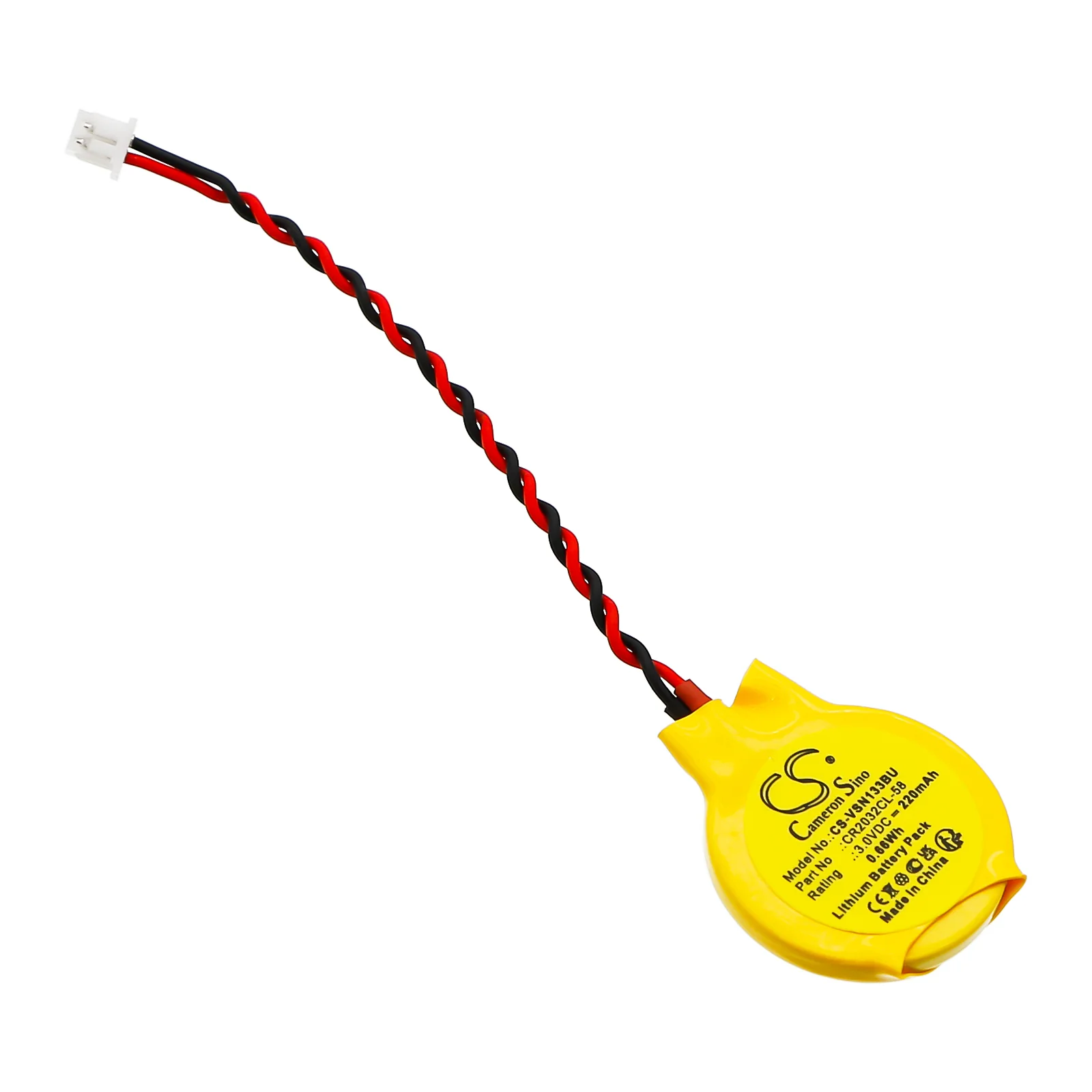 CS-VSN133BU : Battery for ViewSonic NetTop VOT133, VS14165 - Replaces ViewSonic CR2032CL-58
