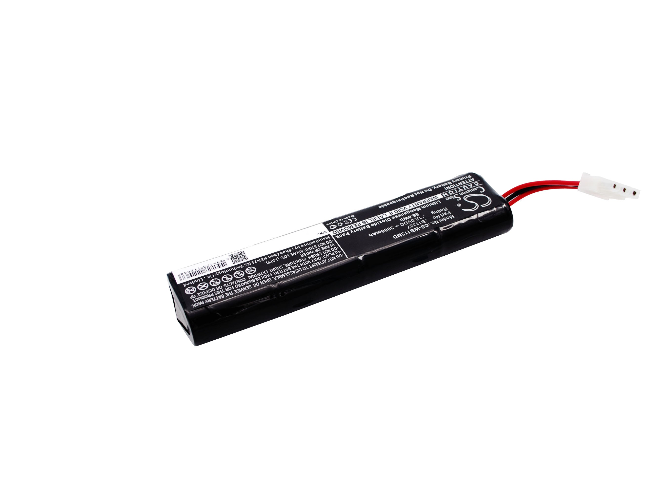 CS-WB113MD : Battery for Schiller America AED 10 Jump Start - Replaces Welch-Allyn B11387, 00185-2, 8000-0807-01 and others - Image 5