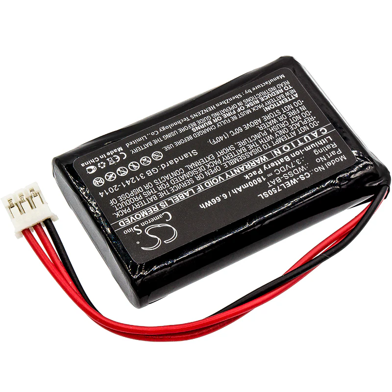 CS-WEL750SL : Battery for Vernier Wireless Dynamics Sensor System - Replaces Vernier WDSS-BAT - Image 3