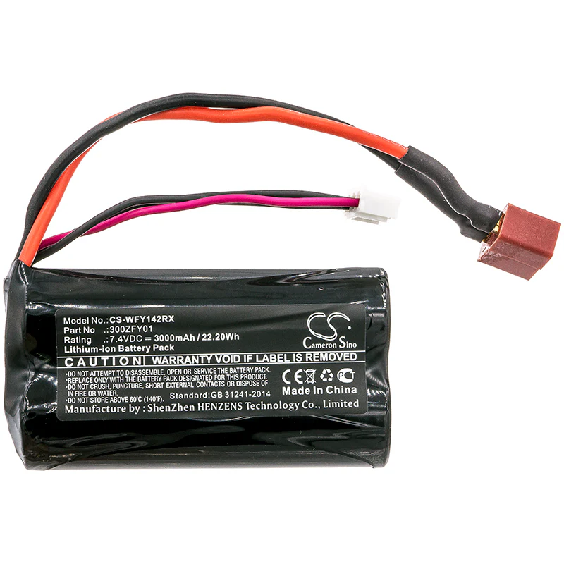 CS-WFY142RX : Battery for Wltoys FY01, FY02, FY03 and others - Replaces Wltoys 300ZFY01 - Image 3