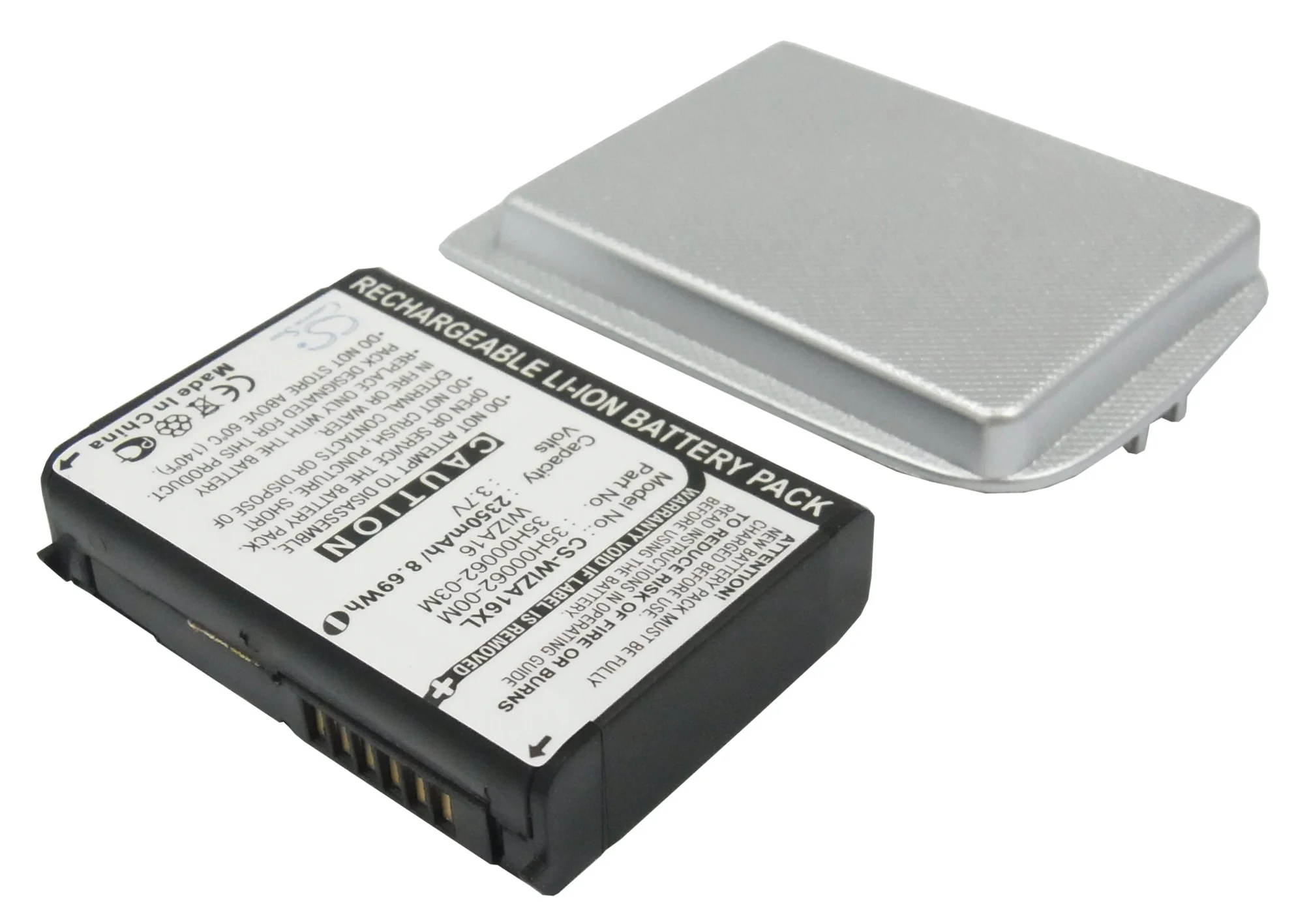 CS-WIZA16XL : Battery for T-Mobile MDA Vario, MDA Usm, MDA IV 4 - Replaces T-Mobile WIZA16 - Image 2