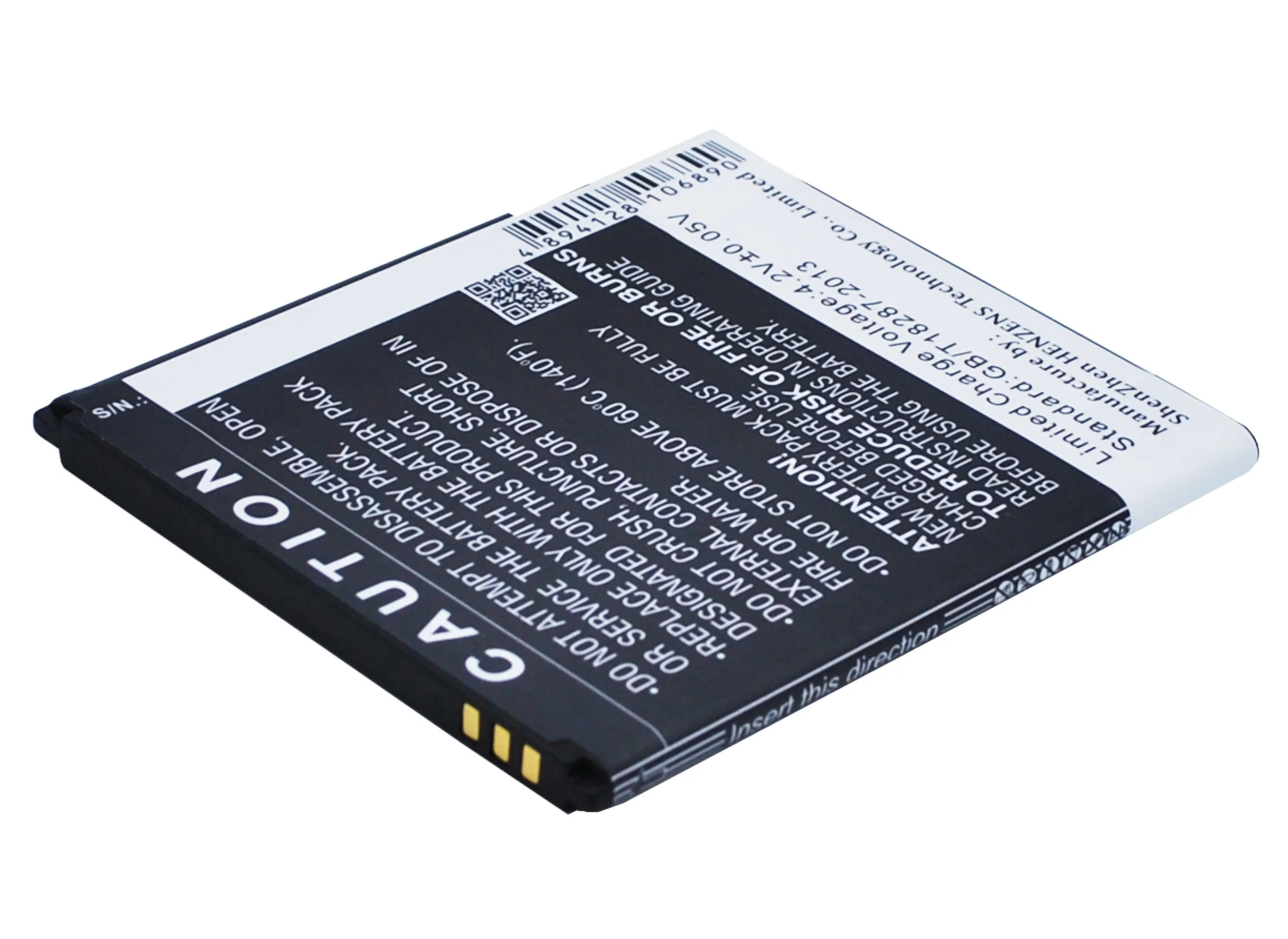 CS-WKB001SL : Battery for Wiko Barry, Barry Dual SIM - Replaces Wiko BARRY - Image 4