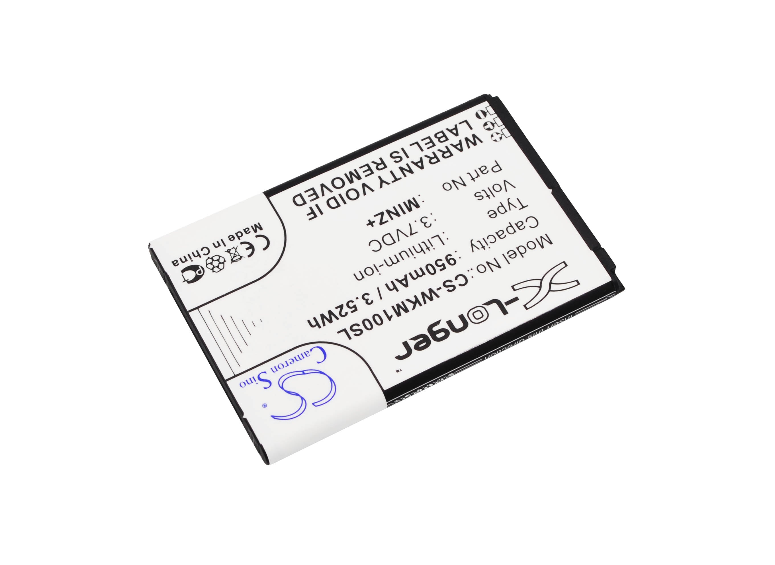 CS-WKM100SL : Battery for Wiko Minz, Minz+, M066WIN - Replaces Wiko MINZ+ - Image 5