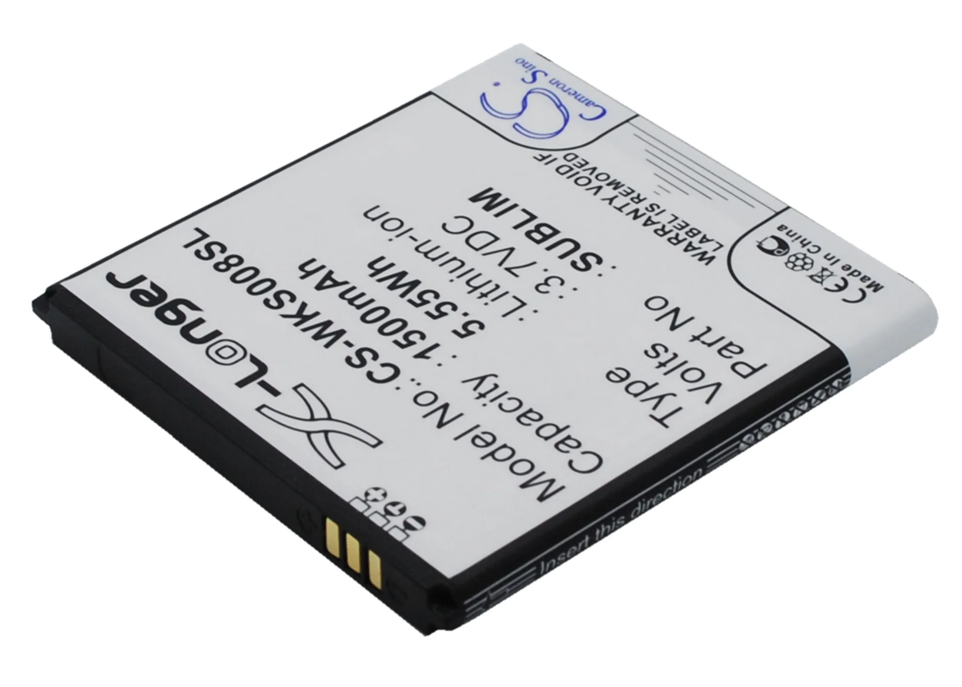 CS-WKS008SL : Battery for Fly IQ442 - Replaces Fly BL4247 - Image 2