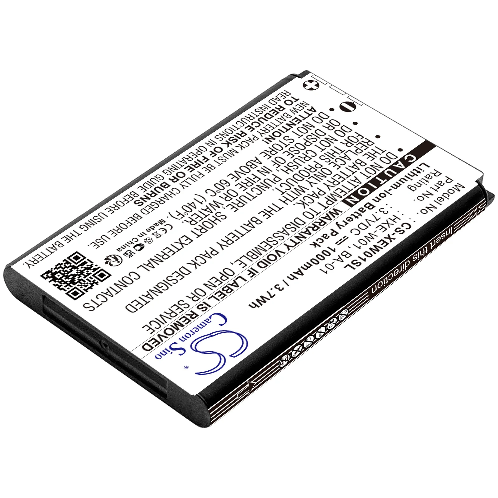 CS-XEW01SL : Battery for TwoNav Delta, Sportiva, Sportiva2 - Replaces TwoNav 69019-00N - Image 2