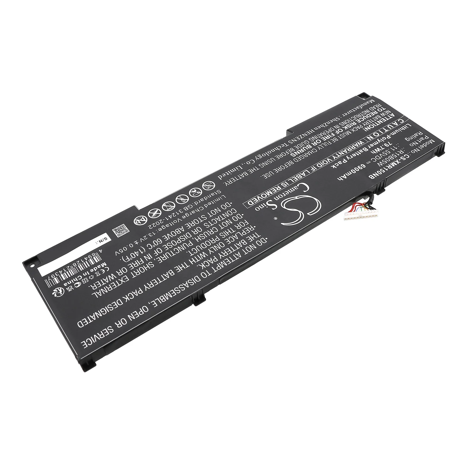 CS-XMR150NB : Battery for Xiaomi Notebook Pro X 15, Pro X15 - Replaces Xiaomi R15B05W - Image 2