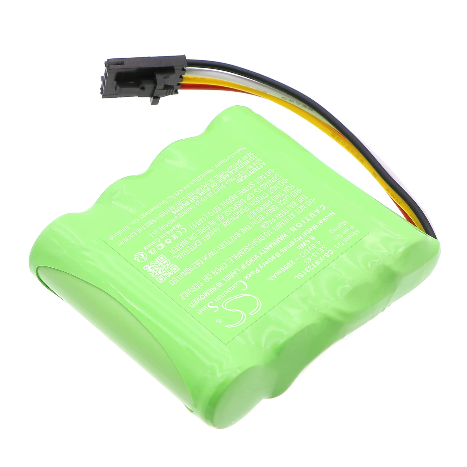 CS-XRT331SL : Battery for X-Rite 331C Densitometer, 341C Densitometer - Replaces X-Rite SE-15-43  Rev C, SE15-43 - Image 2