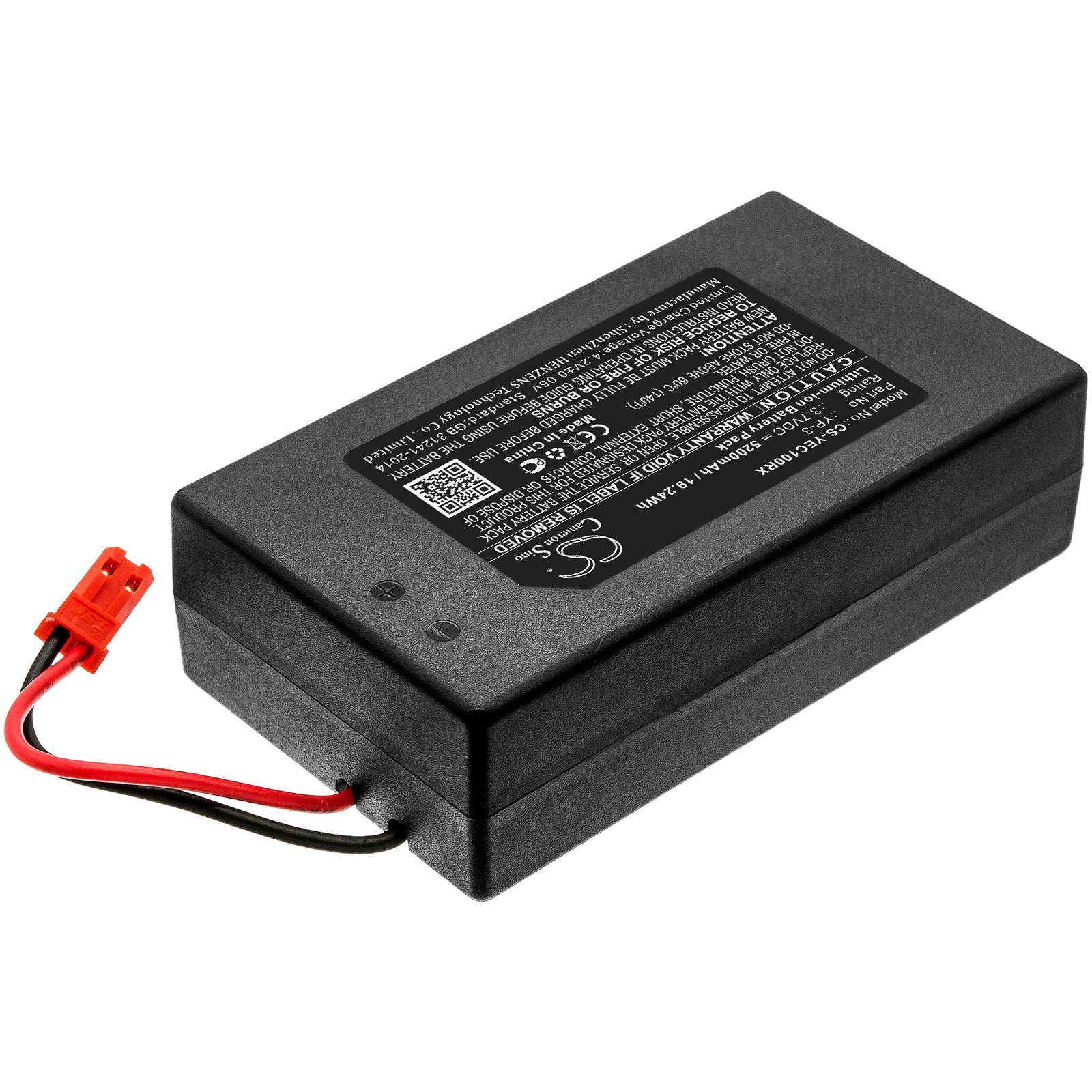 CS-YEC100RX : Battery for YUNEEC ST10, YP-3 Blade, ST10 Chroma Ground Station and others - Replaces YUNEEC YP-3 - Image 2
