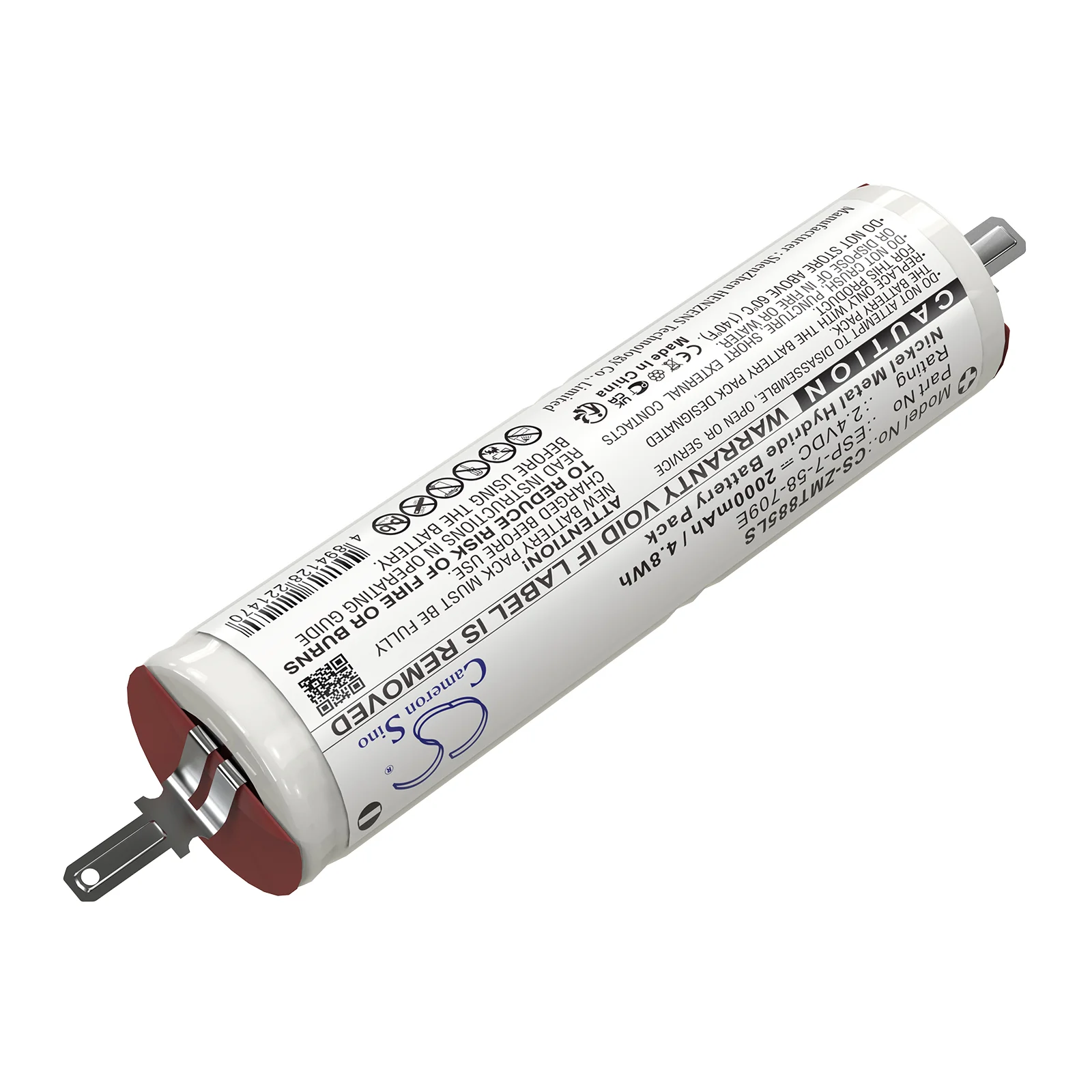 CS-ZMT885LS : Battery for EXISTALITE BTF-114, BTF114 - Replaces Zumtobel 1538, ESP-7-58-709E - Image 3