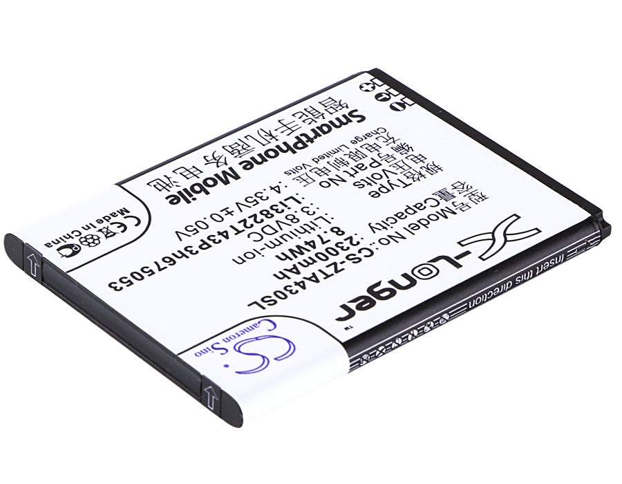 CS-ZTA430SL : Battery for Beeline Pro - Replaces ZTE Li3822T43P3h675053 - Image 2